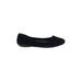 VANELi Flats: Ballet Wedge Feminine Black Solid Shoes - Women's Size 8 - Round Toe