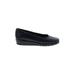 Aerosoles Flats: Slip On Wedge Classic Black Solid Shoes - Women's Size 9 - Round Toe