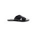 Universal Thread Sandals: Black Print Shoes - Women's Size 7 - Open Toe