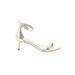 Banana Republic Heels: Gold Shoes - Women's Size 6 1/2 - Open Toe