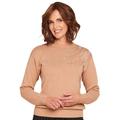 Pearl And Diamante Trim Jumper