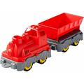 BIG 800055784 - BIG Power Worker Mini Zug mit Wagon, Eisenbahn, Sandspielzeug, Kunststoff, 45x12x14cm - Big