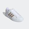 Sneaker ADIDAS SPORTSWEAR "GRAND COURT 2.0", Gr. 36, weiß (cloud weiß, magic beige, matte gold), Synthetik, animal-print, sportlich, Schuhe, mit Leo Print, Design auf den Spuren des adidas Superstar, Topseller
