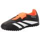 Fußballschuh ADIDAS PERFORMANCE "PREDATOR CLUB VEL TF J" Gr. 31, bunt (core black, cloud white, solar red) Schuhe Fußballschuhe