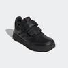 Klettschuh ADIDAS SPORTSWEAR "TENSAUR HOOK AND LOOP", Gr. 33, schwarz (core schwarz, core schwarz), Synthetik, Textil, sportlich, Schuhe