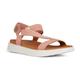 Sandale GEOX "D XAND 2S B" Gr. 37, rosa (rosé) Damen Schuhe Sandalen