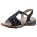 Sandale ARA "HAWAII" Gr. 40, blau (dunkelblau) Damen Schuhe Flats