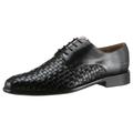 Schnürschuh MELVIN & HAMILTON "Dylan 5 - vegetabil gegerbt" Gr. 43, schwarz Herren Schuhe Business-Schuhe