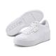 Sneaker PUMA "Cali Wedge Damen" Gr. 40, weiß (white) Schuhe Sportschuhe