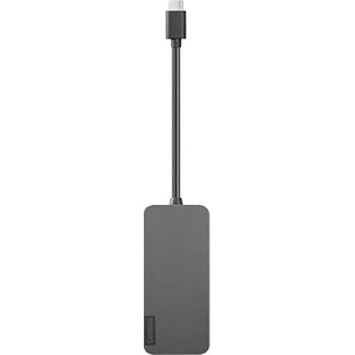 LENOVO USB-Adapter "USB-C to USB-A x4", schwarz, Adapter Image