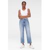 Regular-fit-Jeans SENSES.THE LABEL, Damen, Gr. 26, Normalgrößen, blau, Material: 98% Baumwolle, 2% Elasthan, Abriebeffekte, casual, regular fit, Jeans, mit verkürztem Bein