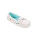 Women's Selena Moc Slip On Flat by LAMO in Pale Grey (Size 10 M)