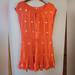 Anthropologie Dresses | Anthropologie Leif Notes Espejoa Mirror Dress. Bohemian. Size 2 | Color: Orange | Size: 2