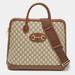 Gucci Bags | Gucci Brown/Beige Gg Supreme Canvas And Leather Horsebit 1955 Duffel Bag | Color: Brown | Size: Os