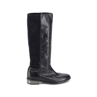 Cole Haan Boots: Black Solid Shoes - Women's Size 8 1/2 - Round Toe