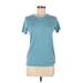 Lululemon Athletica Active T-Shirt: Teal Activewear - Women's Size 6