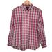 American Eagle Outfitters Tops | American Eagle Pink Plaid Flannel Shirt Oversized Small | Color: Blue/Pink | Size: S
