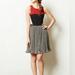 Anthropologie Dresses | Anthropologie Margot Dress By Greylin Women’s Size M Pleated Colorblocked Nwt | Color: Black/Red | Size: M