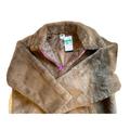 Nike Jackets & Coats | Nike Sportswear Women's Faux Fur Long Jackett | Color: Brown/Purple | Size: Xl