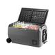 36l 50l 60l 12v Dual Zone Mini Fridge/Freezer With Compressor Portable Cooler Car Accessory For Camper Van Travel (Color : 36L Dual Zone)