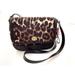 Coach Bags | Coach Park Ocelot Crossbody Bag, Turnlock Closure, Brown Leather Trim, F24103 | Color: Brown | Size: Os