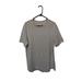 Lululemon Athletica Shirts | Lululemon Shirt Mens Xl Gray Short Sleeve Crew Neck Casual Stretch Slim Fit | Color: Gray | Size: Xl