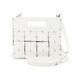 Kate Spade New York Bags | Kate Spade Nwt Celia Leather Clutch Crossbody In Optic White *Rare* Rings Tiles | Color: White | Size: Os