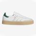 Adidas Shoes | Bnib Adidas Sambae Sneakers White/Green/Gum - Women’s Size 6 | Color: Green/White | Size: 6