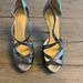 Kate Spade Shoes | Authentic- Kate Spade Silver Strappy Sandal | Color: Silver | Size: 7