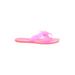 Maurices Sandals: Pink Solid Shoes - Women's Size 11 - Open Toe