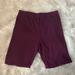 Pink Victoria's Secret Shorts | Burgundy Yoga Shorts From Pink Victoria Secret Size Xs | Color: Pink | Size: Xs