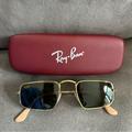 Ray-Ban Accessories | Authentic Ray-Ban Rb3957 Julie Gold Sunglasses Gray Polarized Lenses | Color: Gold | Size: Os