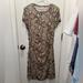 Nine West Dresses | Cute Dress Perfect For Spring! | Color: Tan | Size: L