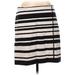 White House Black Market Casual Skirt: Black Stripes Bottoms - Women's Size 10