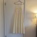 Zara Dresses | Gently Used Zara Long Summer Dress. | Color: White/Yellow | Size: L