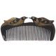 Combing Brush For Men And Women 1Pc Hair Comb Handcraft Carving Hair Comb Beauty Hair Care Tools Salon Styling Tool Barber Comb Comb For Curly Hair (B).