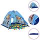 Toys & Games Outdoor Play Equipment Play Tents & Tunnels-Children Play Tent Blue 120x120x90 cm