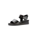 Gabor Women's Wedge Sandals, Women's Sandals, Moderate Extra Width (G), Black (black 01), 5.5 UK