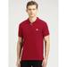 Burberry Shirts | Burberry Brit Red Tryessa Logo Embroidered Stretch Cotton Polo Size M | Color: Red | Size: M