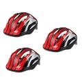 BESTonZON 3pcs Children's Helmet Bike Helmets Durable Cycling Helmet Sports Helmet for Outdoors Kids Helmets Ages 5-8 Kids Helmets Ages 3-5 Outdoor Sports Helmet Roller Skates Eps Red Riding