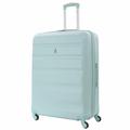 Aerolite 25" Super Lightweight ABS Hard Shell Travel Hold Check in Luggage Suitcase with 4 Wheels (Medium,Peppermint)