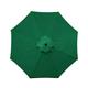 HpLive Parasols Replacement, Fabric Garden Patio Parasol Canopy Cover for garden umbrella parasol 6 Arms(Q)