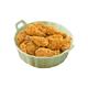 Ceramic Air Fryer Liners Reusable, Air Fryer Basket Bowl, Easy Clean Air Fryer Accessories, Airfryer Liners Round Tray,Replacement for Silicone Air Fryer Liners, Top 7.9in, Height 3in (green)