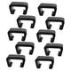 Zerodeko 50 Pcs Furniture Clip Patio Sofa Patio Sectional Patio Couch Furniture Alignment Connector Garden Sofa Clamps Sofa Rattan Clips Wicker Furniture Plastic Rattan Chair Module