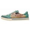 Sneaker DOGO "Sneaker A Pair Of Doves Damen Sneaker / Female", Damen, Gr. 38, Normalschaft, grün (grün, braun), Lederimitat, Schuhe, Vegan
