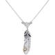 Pendant Japanese Fashion Men's Flying Eagle Feather Necklace S925 Sterling Silver Eagle Claw Pendant Jumper Chain Too Horn Chain, 925 Silver, Chain 60cm