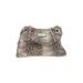 Nicole by Nicole Miller Shoulder Bag: Embossed Gray Snake Print Bags