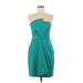 Calvin Klein Cocktail Dress: Teal Dresses - Women's Size 8