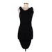 Rachel Pally Cocktail Dress - Bodycon: Black Solid Dresses - Women's Size Medium