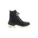 Sorel Ankle Boots: Black Solid Shoes - Women's Size 9 - Round Toe